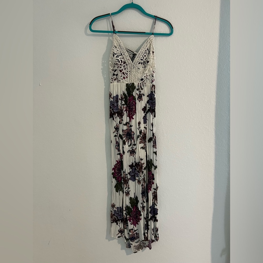 Flowered Maxi Dress